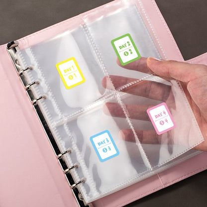 100 envelope challenge saving binder