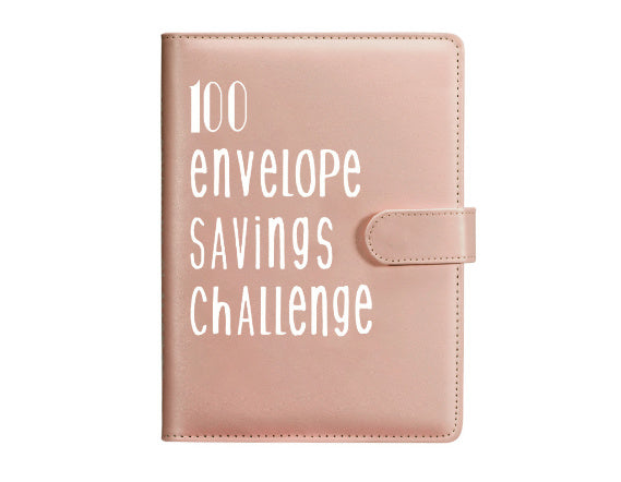 100 envelope challenge saving binder