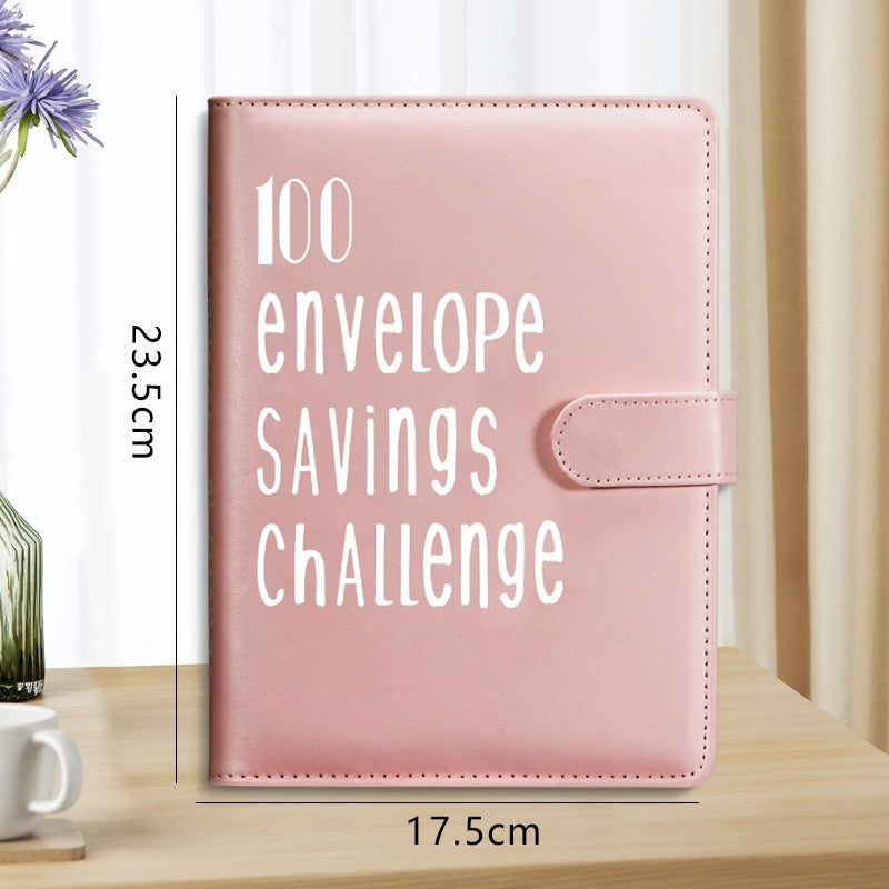 100 envelope challenge saving binder