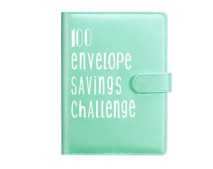 100 envelope challenge saving binder