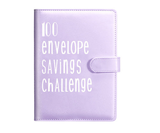 100 envelope challenge saving binder