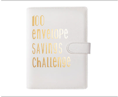 100 envelope challenge saving binder