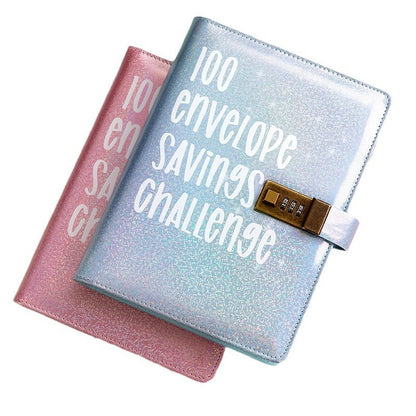 Locked 100 envelope challenge saving binder