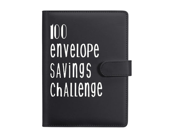 100 envelope challenge saving binder