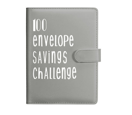100 envelope challenge saving binder