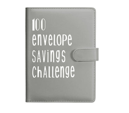 100 envelope challenge saving binder