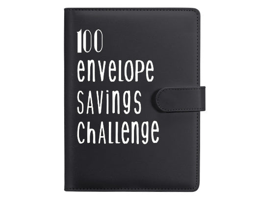 100 envelope challenge saving binder